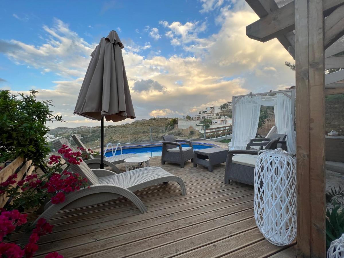 Golden View Apartment Agia Pelagia  Bagian luar foto