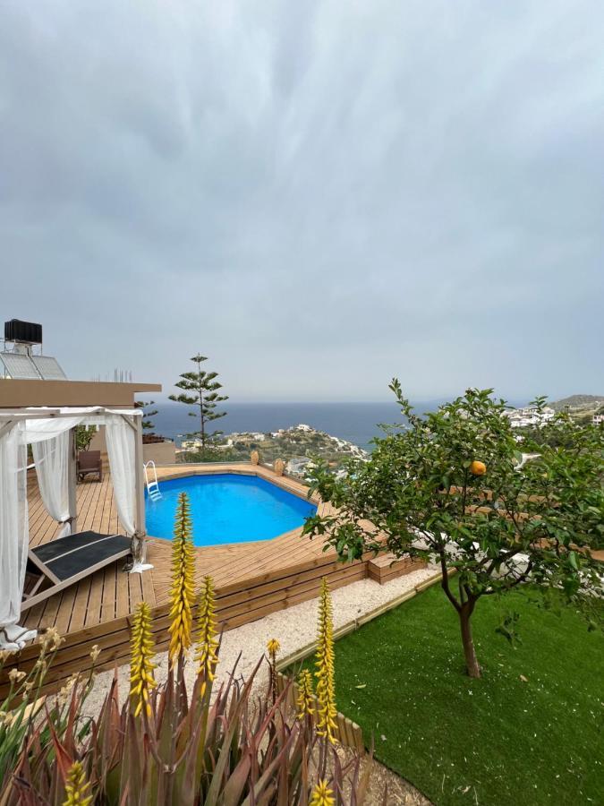 Golden View Apartment Agia Pelagia  Bagian luar foto
