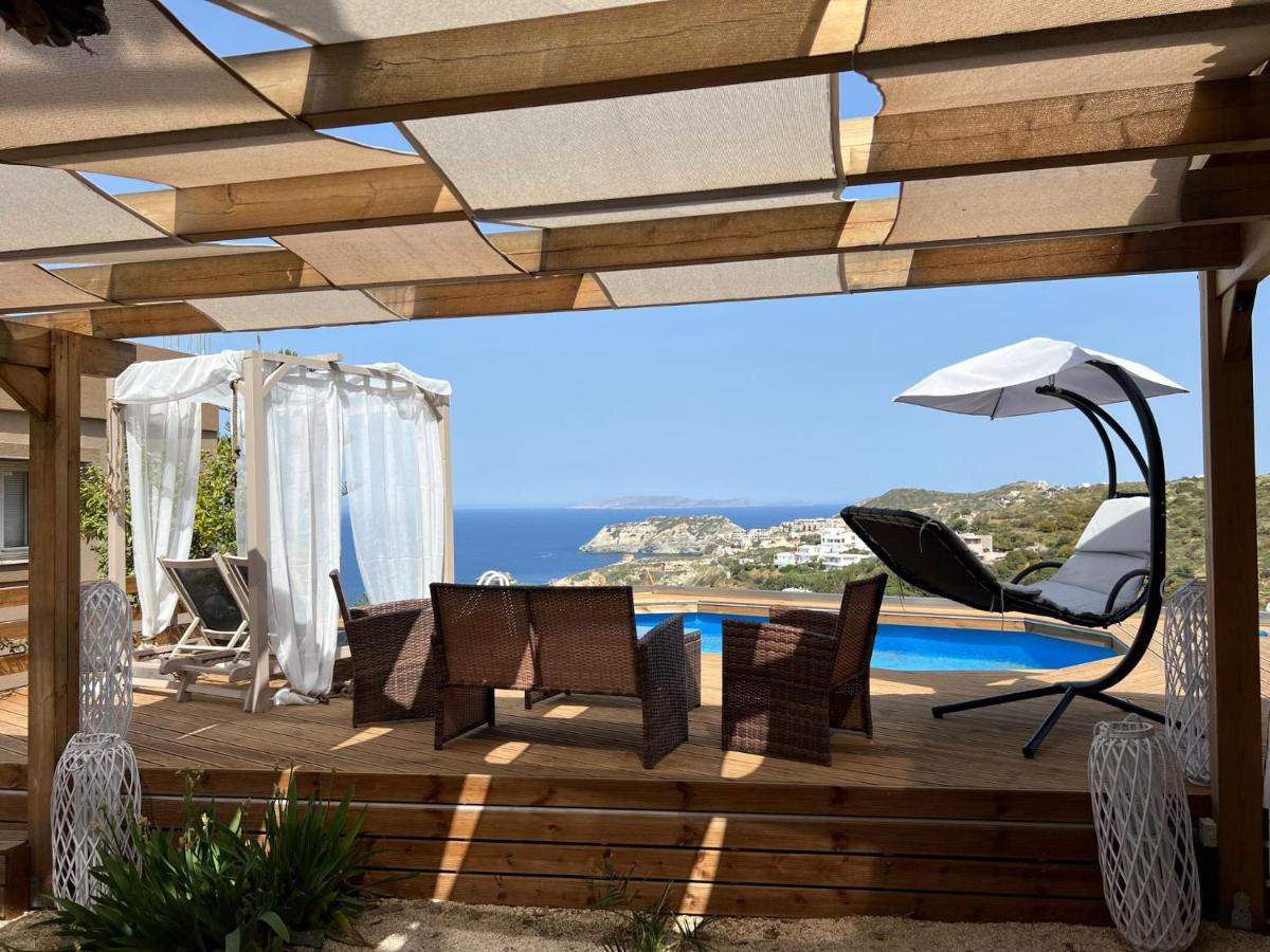 Golden View Apartment Agia Pelagia  Bagian luar foto