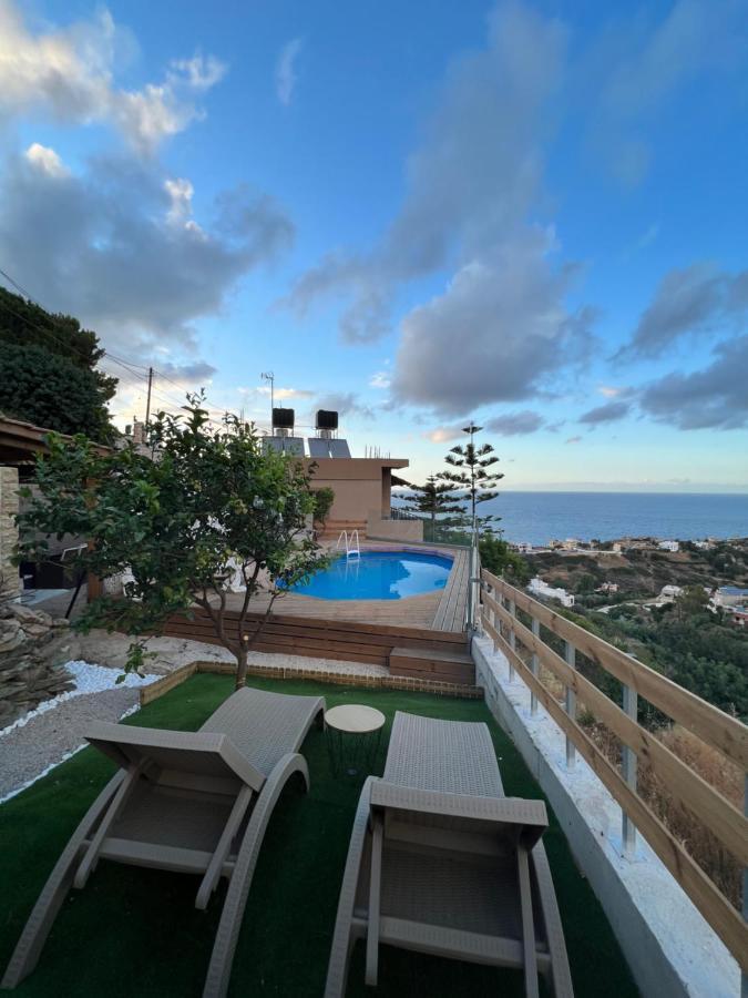 Golden View Apartment Agia Pelagia  Bagian luar foto