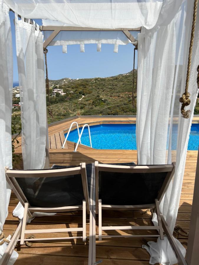 Golden View Apartment Agia Pelagia  Bagian luar foto