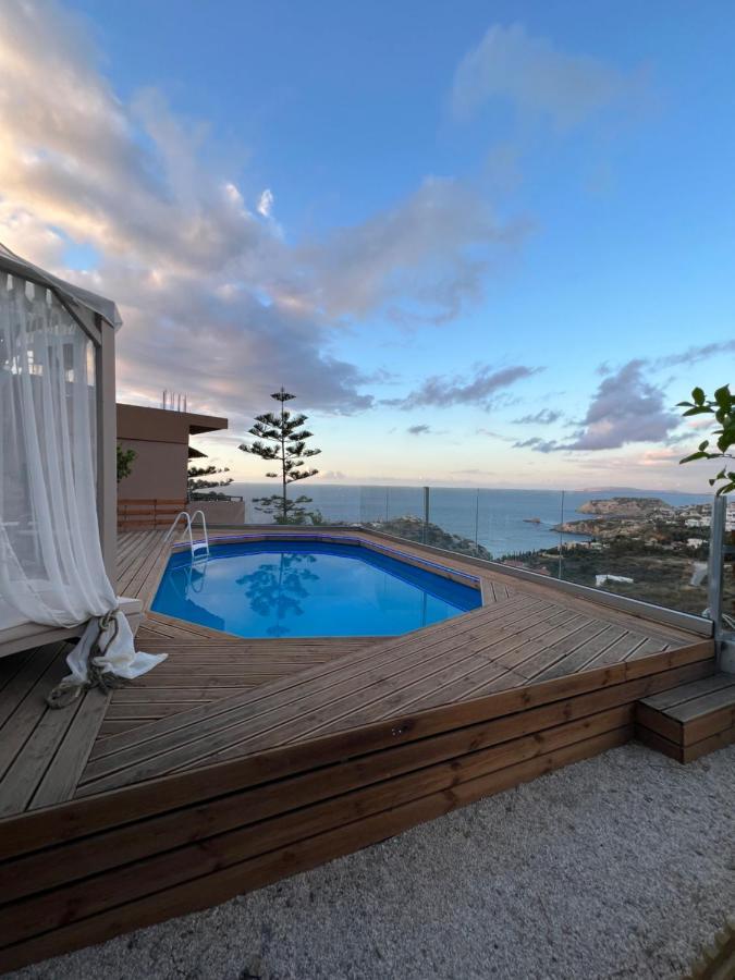 Golden View Apartment Agia Pelagia  Bagian luar foto
