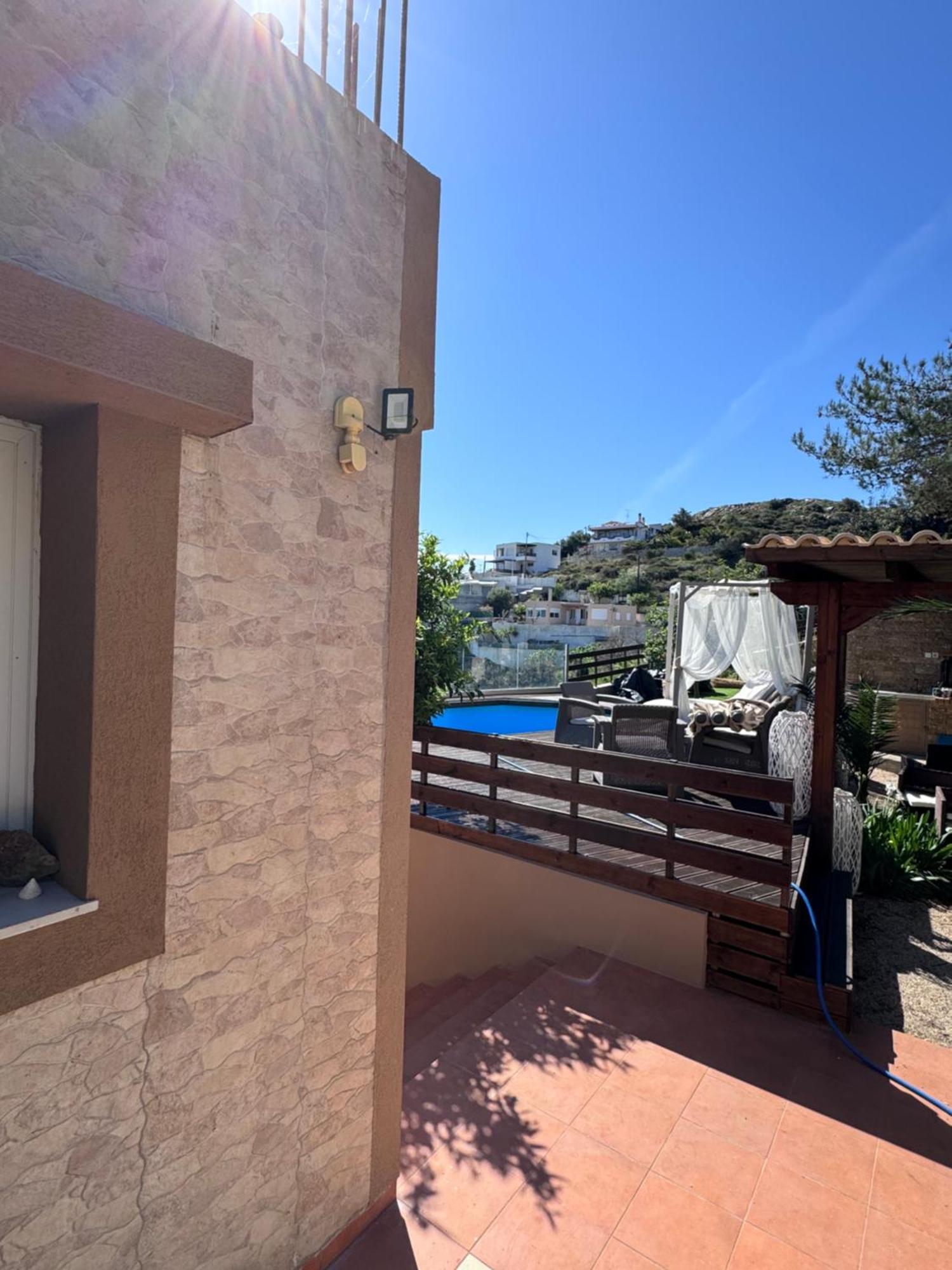 Golden View Apartment Agia Pelagia  Bagian luar foto