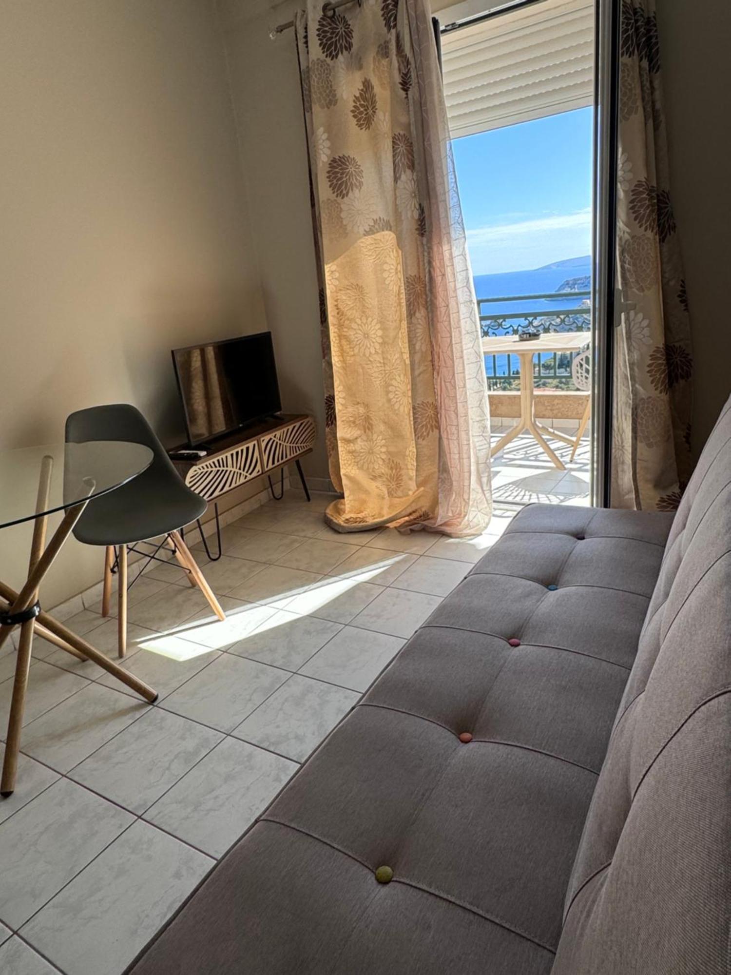 Golden View Apartment Agia Pelagia  Bagian luar foto