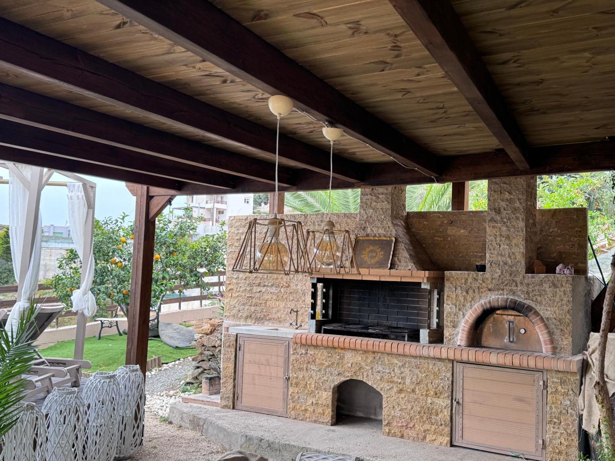 Golden View Apartment Agia Pelagia  Bagian luar foto